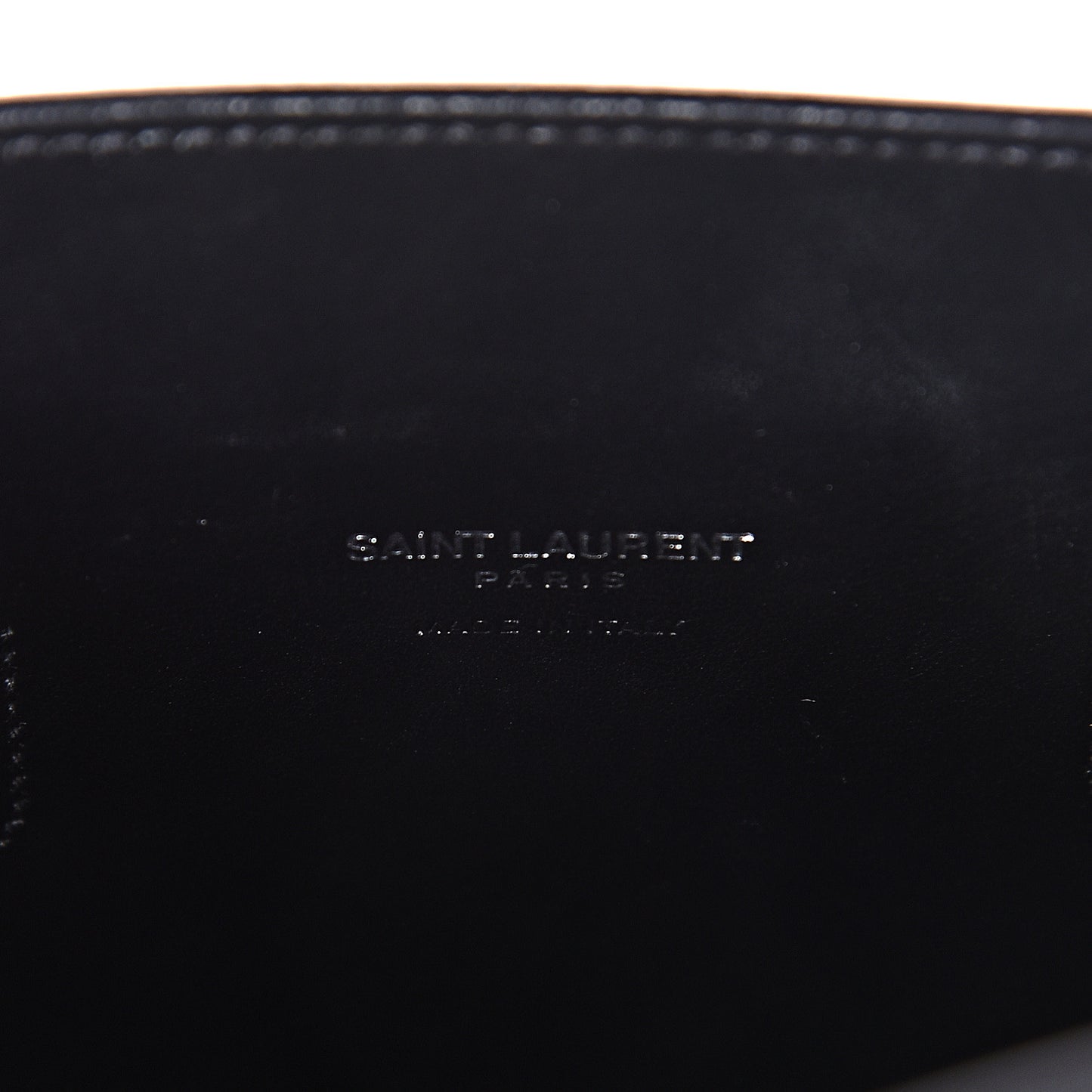 Grained Calfskin Baby Sac De Jour Black