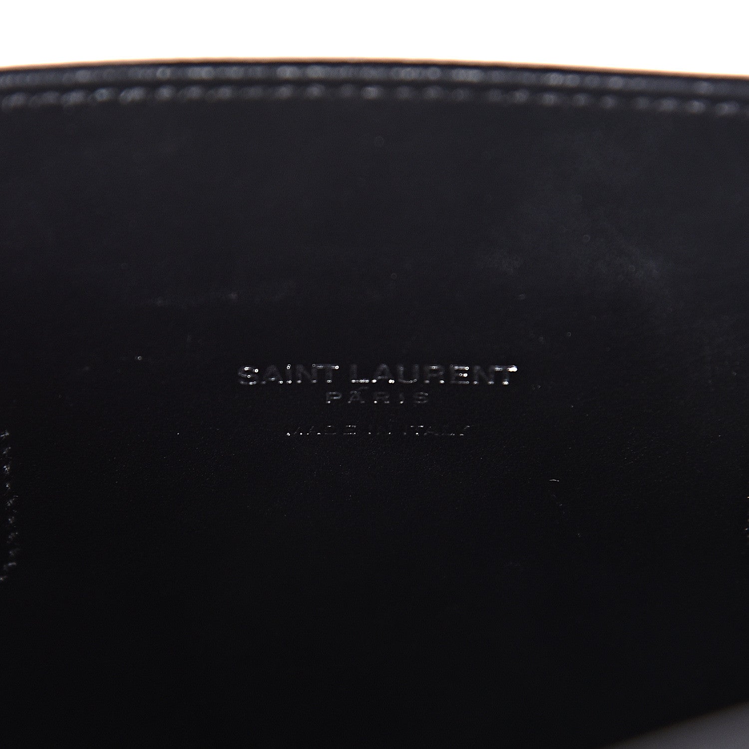 Saint Laurent Grained Calfskin Baby Sac De Jour Black 6 of 10