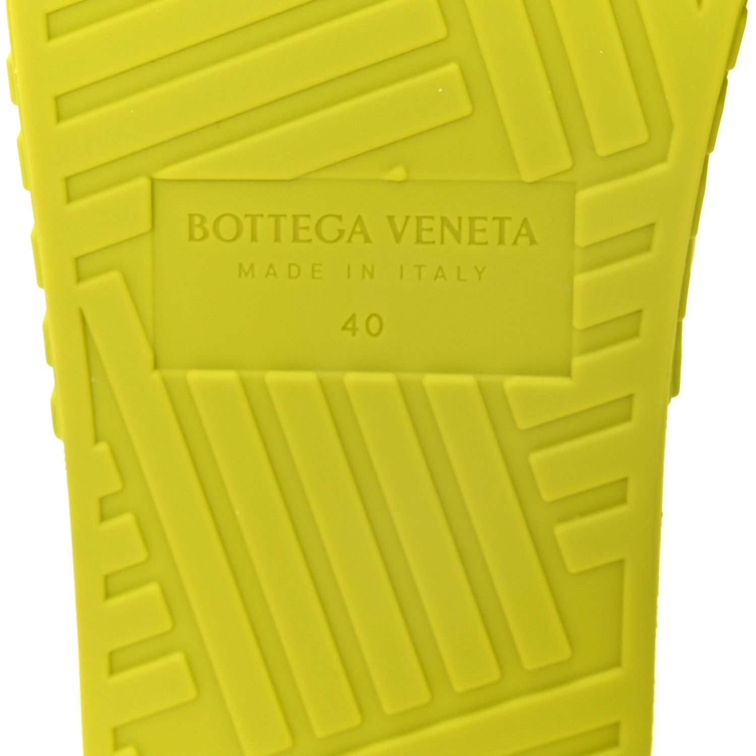Bottega Veneta Rubber The Slider Sandals 40 Kiwi 1916663