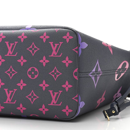 Louis Vuitton Monogram Giant Spring In The City Neverfull MM Midnight Fuchsia 9 of 9