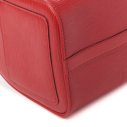 Louis Vuitton Epi Speedy 30 Castillan Red 5 of 9