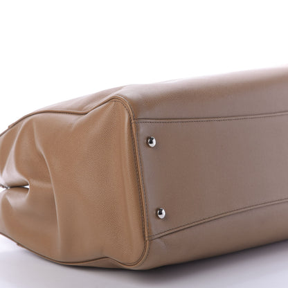 Chanel Caviar Large Cerf Executive Shopper Tote Camel 6 of 8