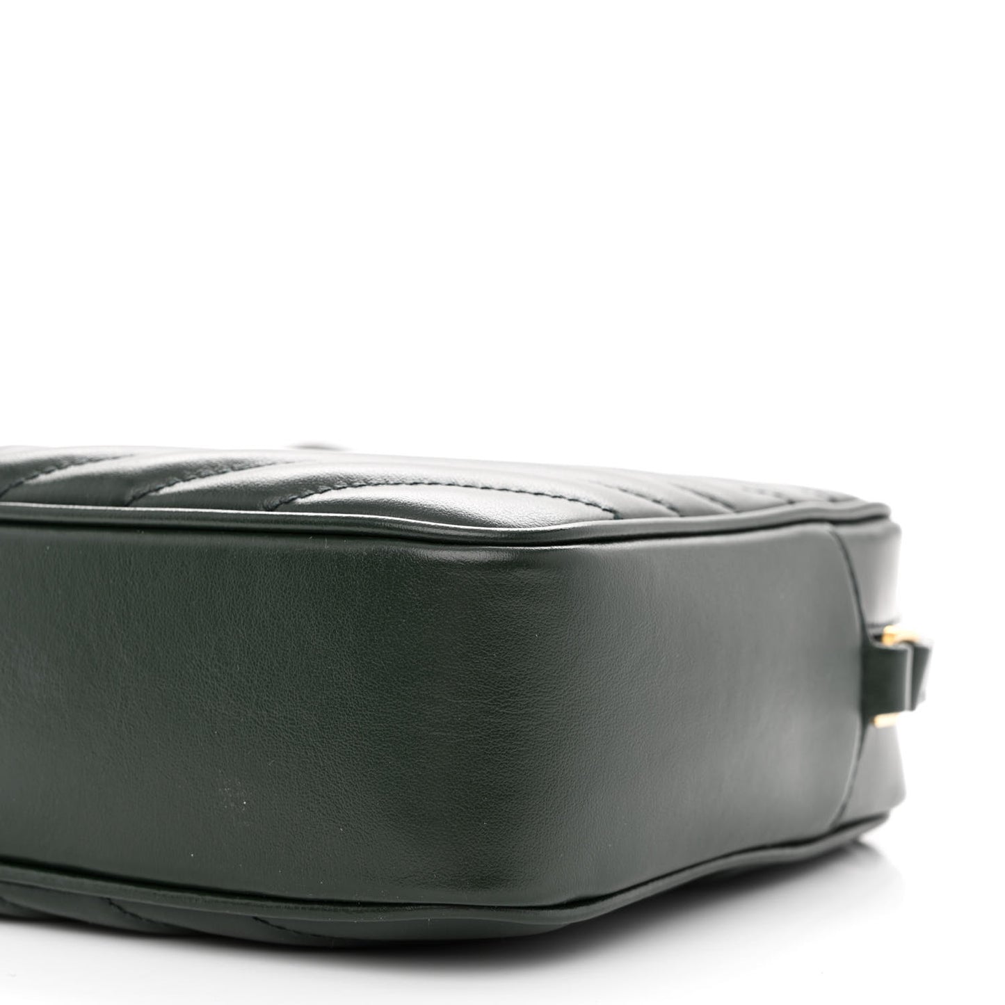 Calfskin Matelasse Monogram Lou Camera Bag Military Green