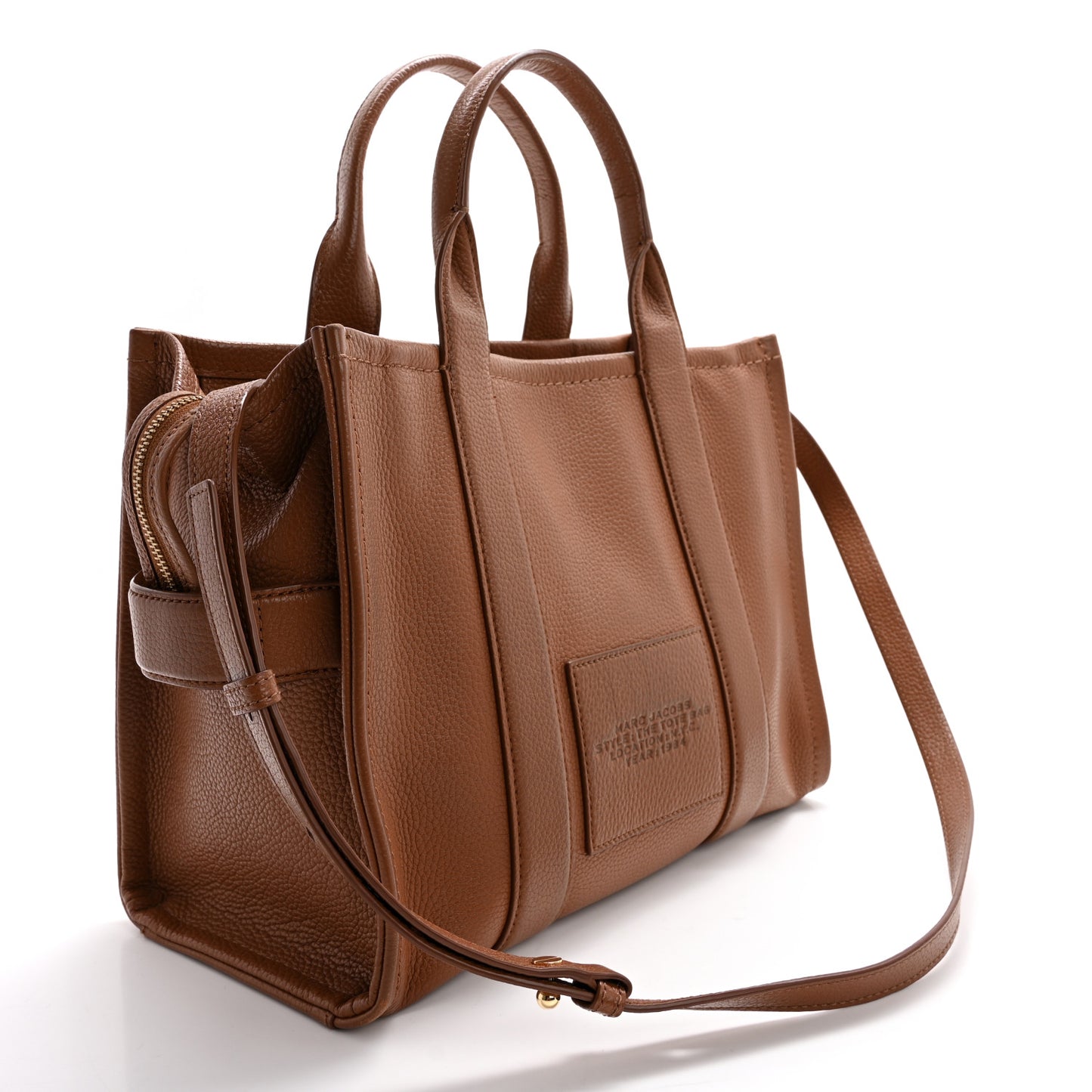 Grained Calfskin Medium The Tote Bag Argan Oil