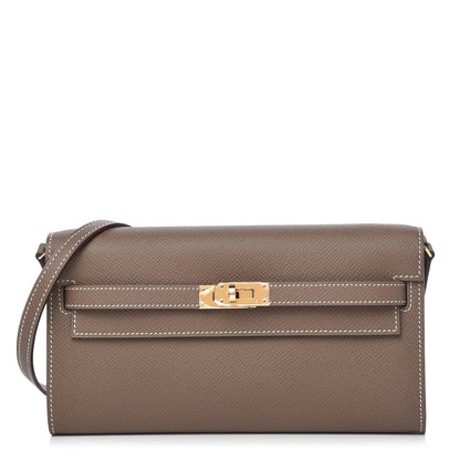 Hermes Epsom Kelly Wallet To Go Etoupe 1 of 10