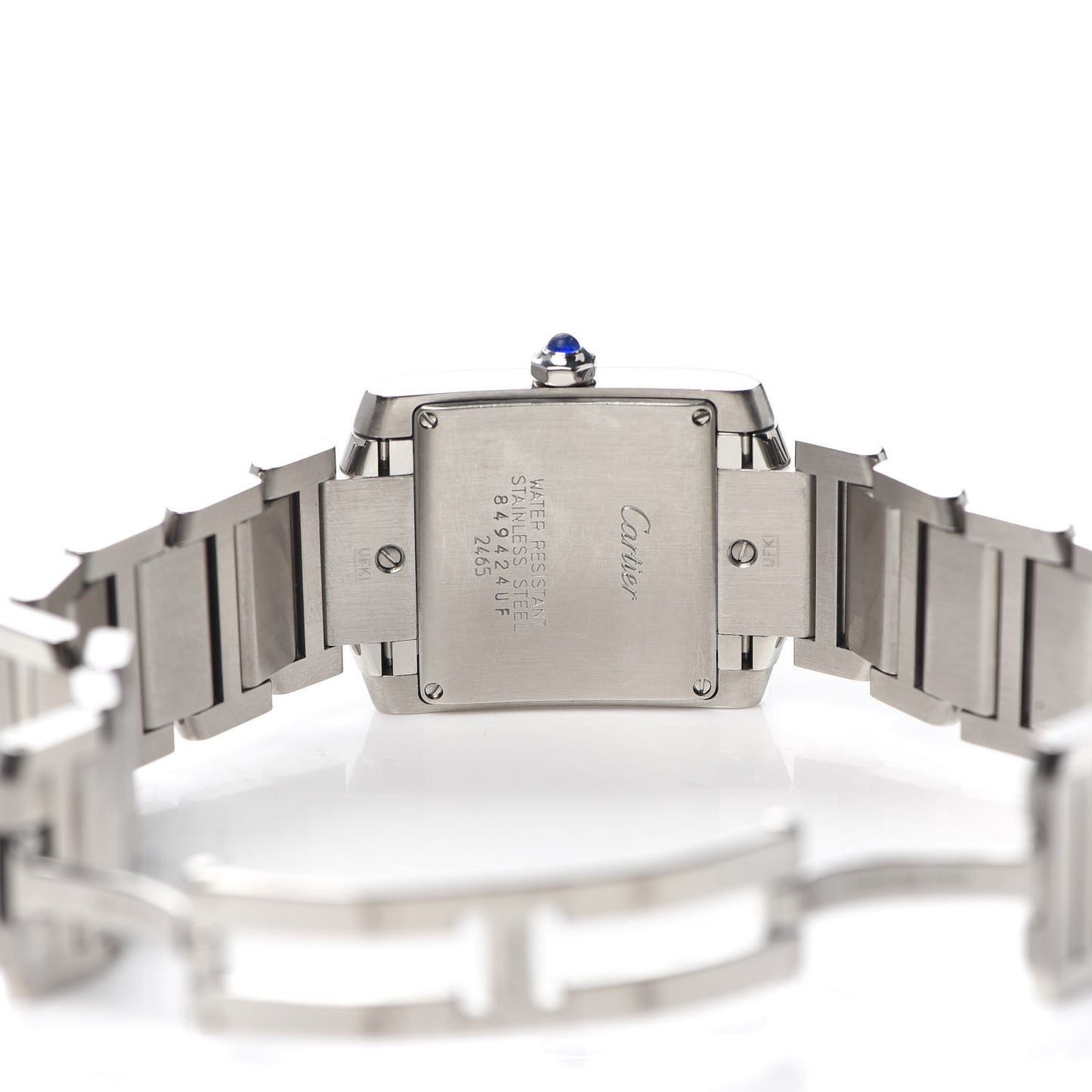 Stainless Steel 25mm Tank Francaise Quartz Watch