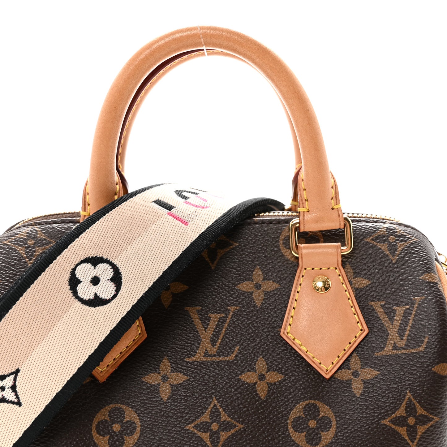 Monogram Speedy Bandouliere 20 Black