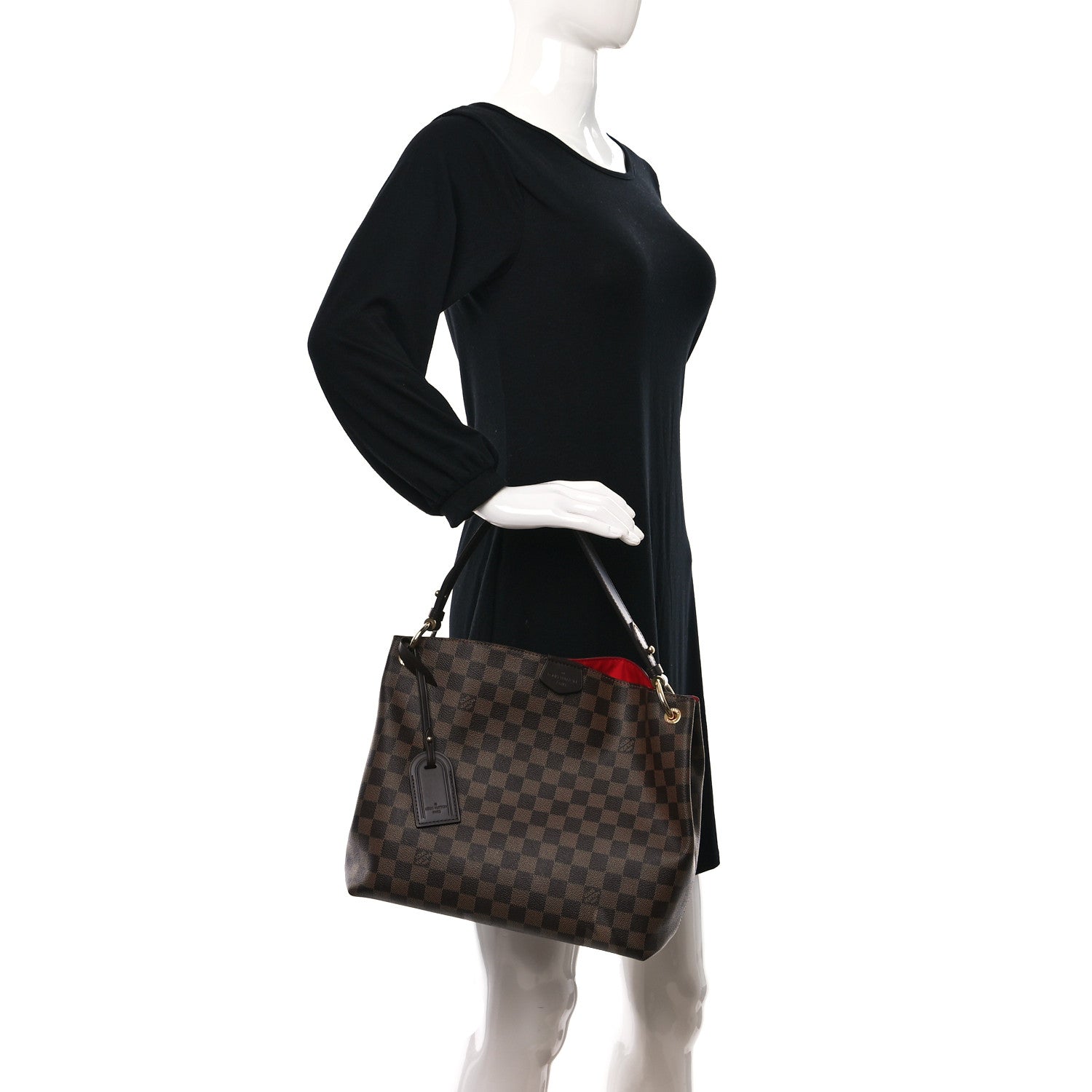 Louis Vuitton Damier Ebene Graceful PM 2 of 8