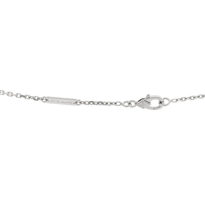 Van Cleef & Arpels 18K White Gold Diamond Large Frivole Pendant Necklace 4 of 5