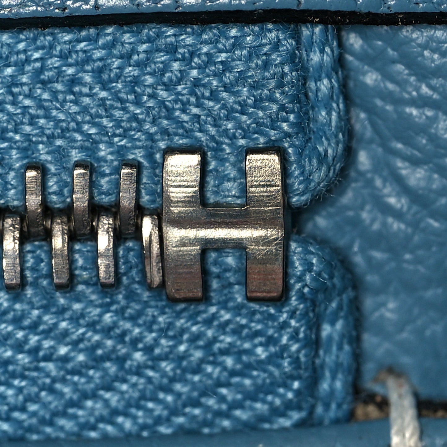 Togo Birkin 35 Blue Jean