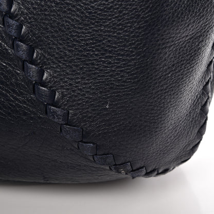 Bottega Veneta Cervo Deerskin Large Hobo China Blue 17 of 20