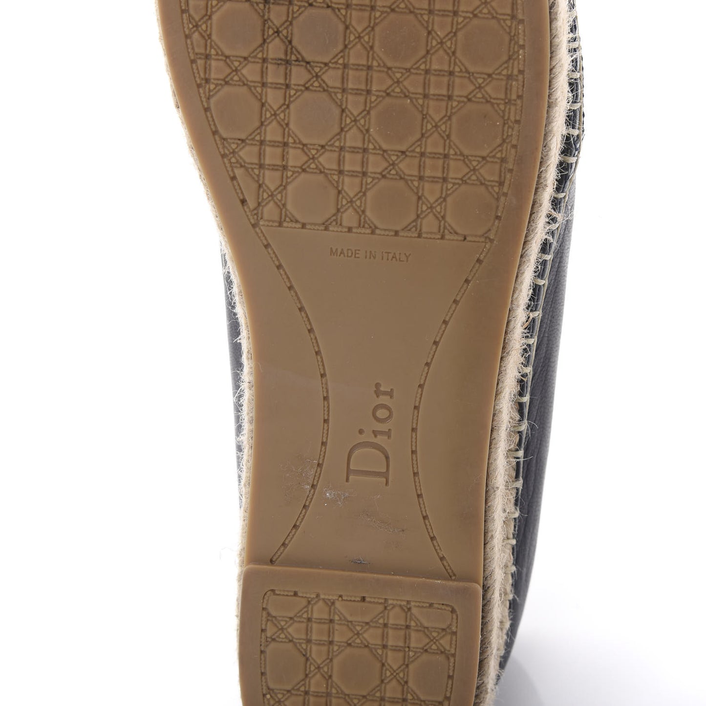 Denim Embroidered Riviera Espadrille 40 Bleu Jean