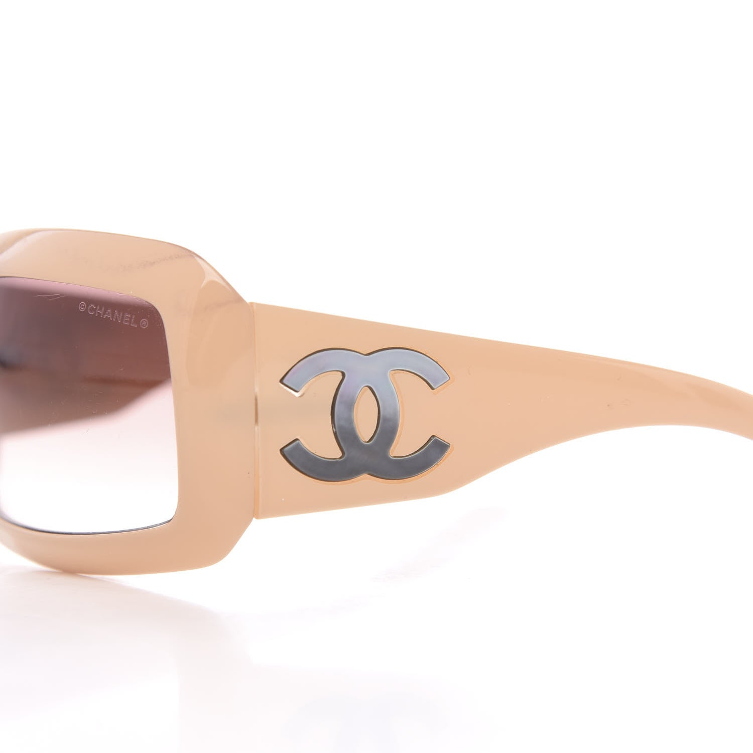 Chanel Mother of Pearl CC 5076-H Sunglasses Beige 7 of 7