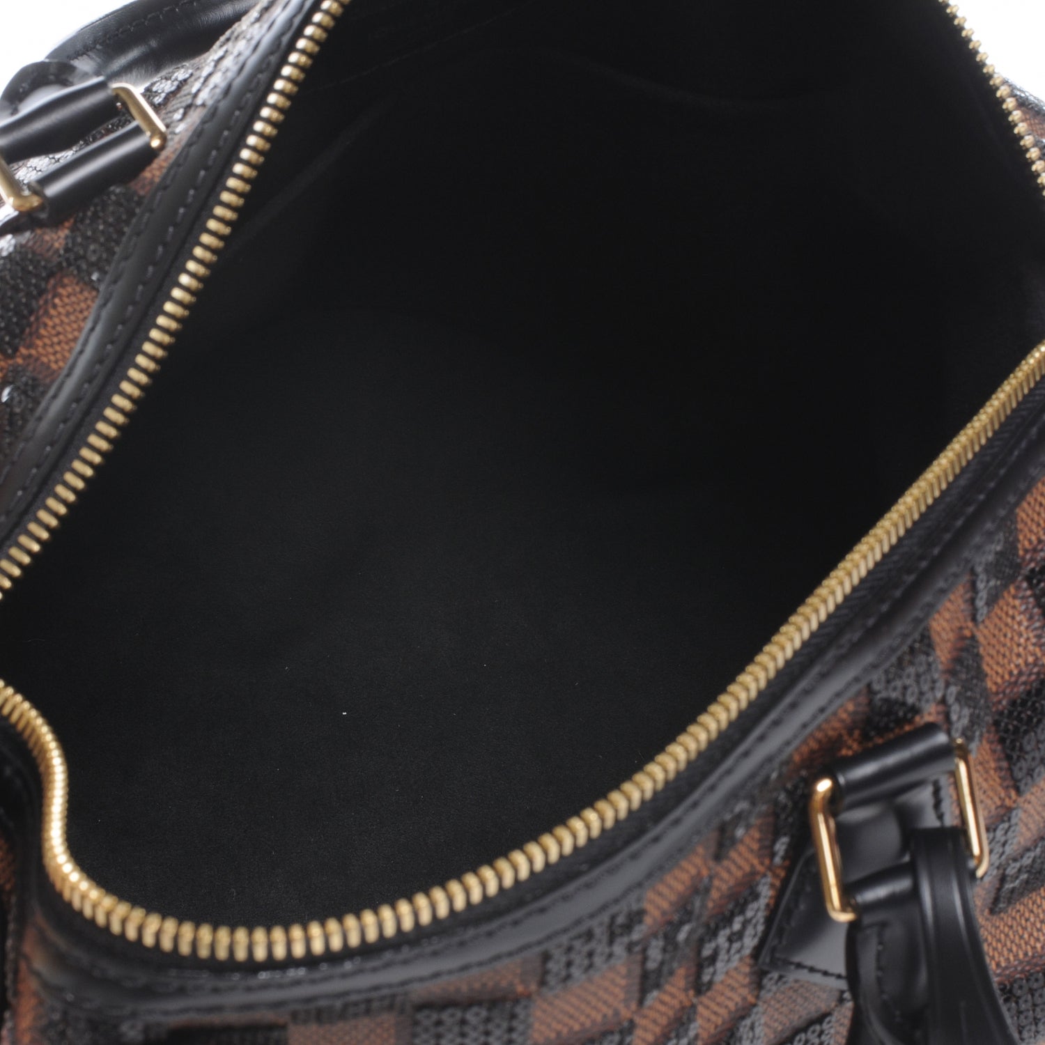 Louis Vuitton Damier Paillettes Speedy 30 Black 6 of 8