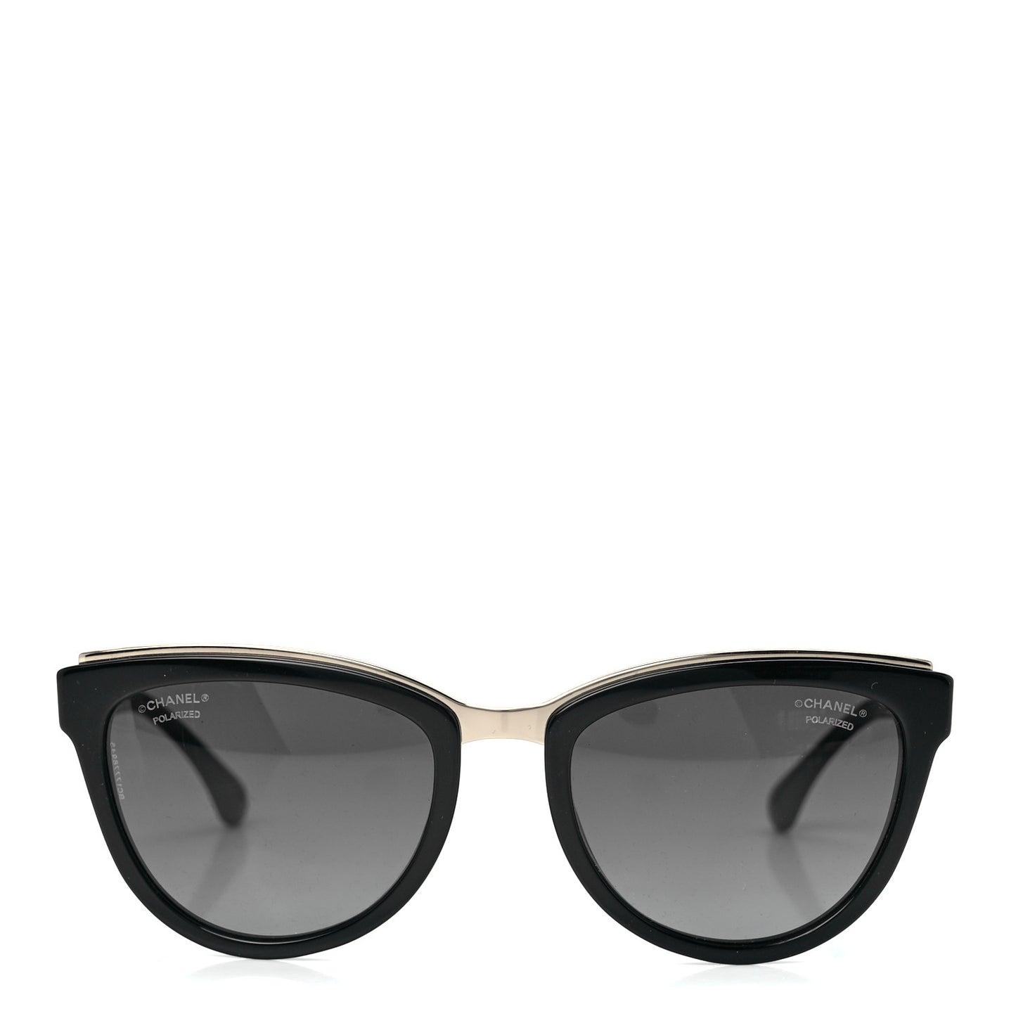 Lambskin Chain Sunglasses 5361-Q Black