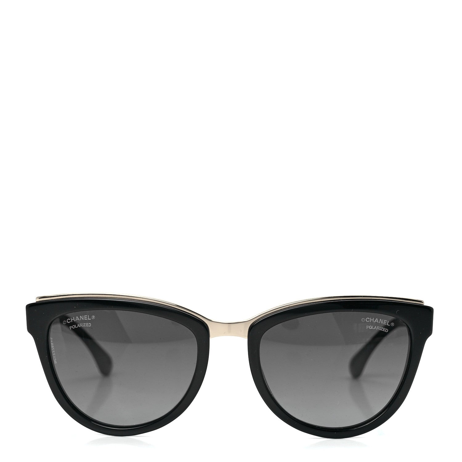 Chanel Lambskin Chain Sunglasses 5361-Q Black 2 of 8