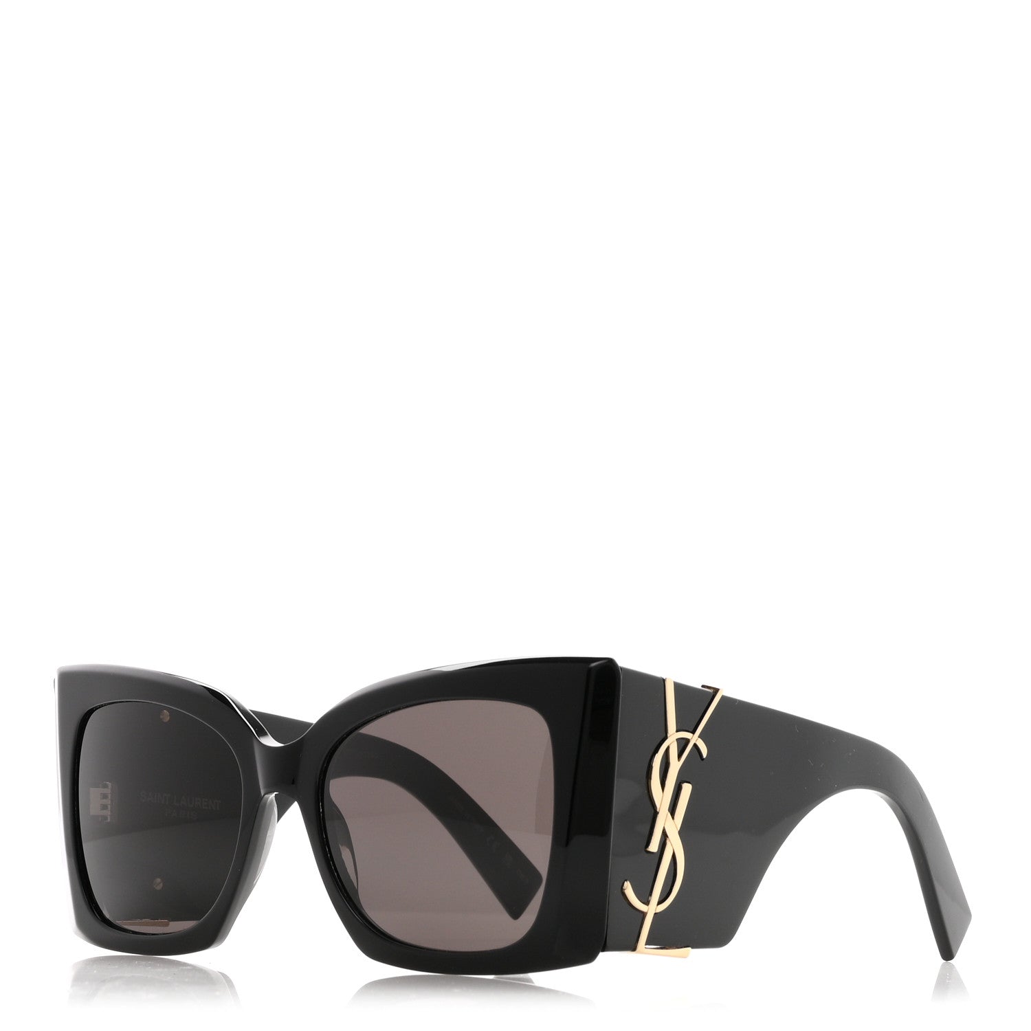 Saint Laurent Acetate Blaze Sunglasses SL M119 Black 1 of 8