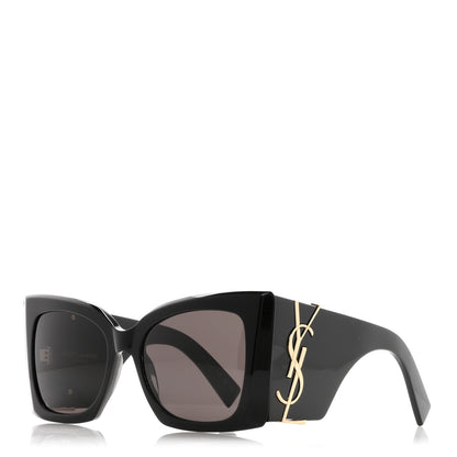Saint Laurent Acetate Blaze Sunglasses SL M119 Black 1 of 8