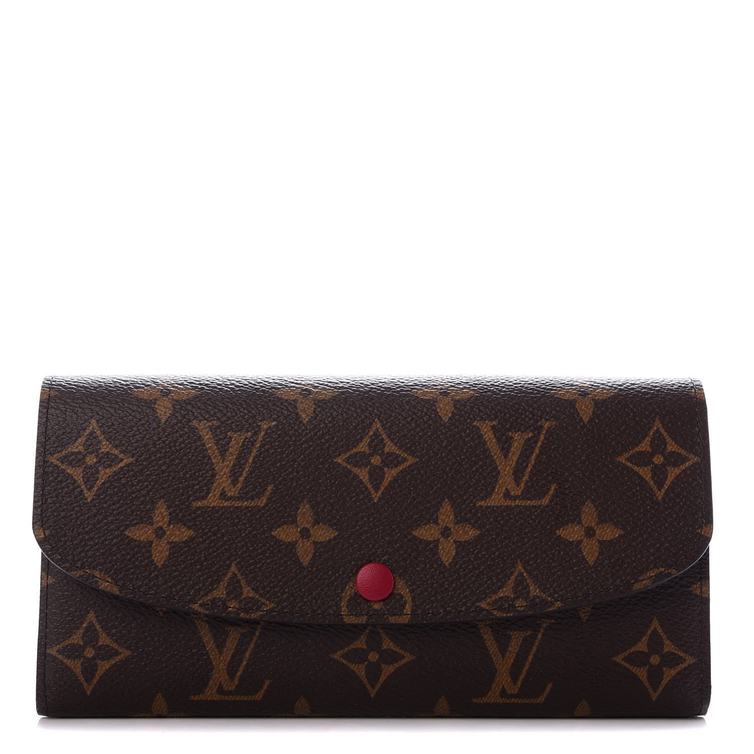 Louis Vuitton Monogram Emilie Wallet Fuchsia 1 of 7