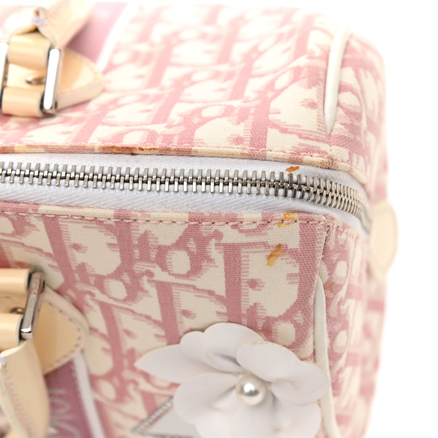 Monogram Girly Boston Pink