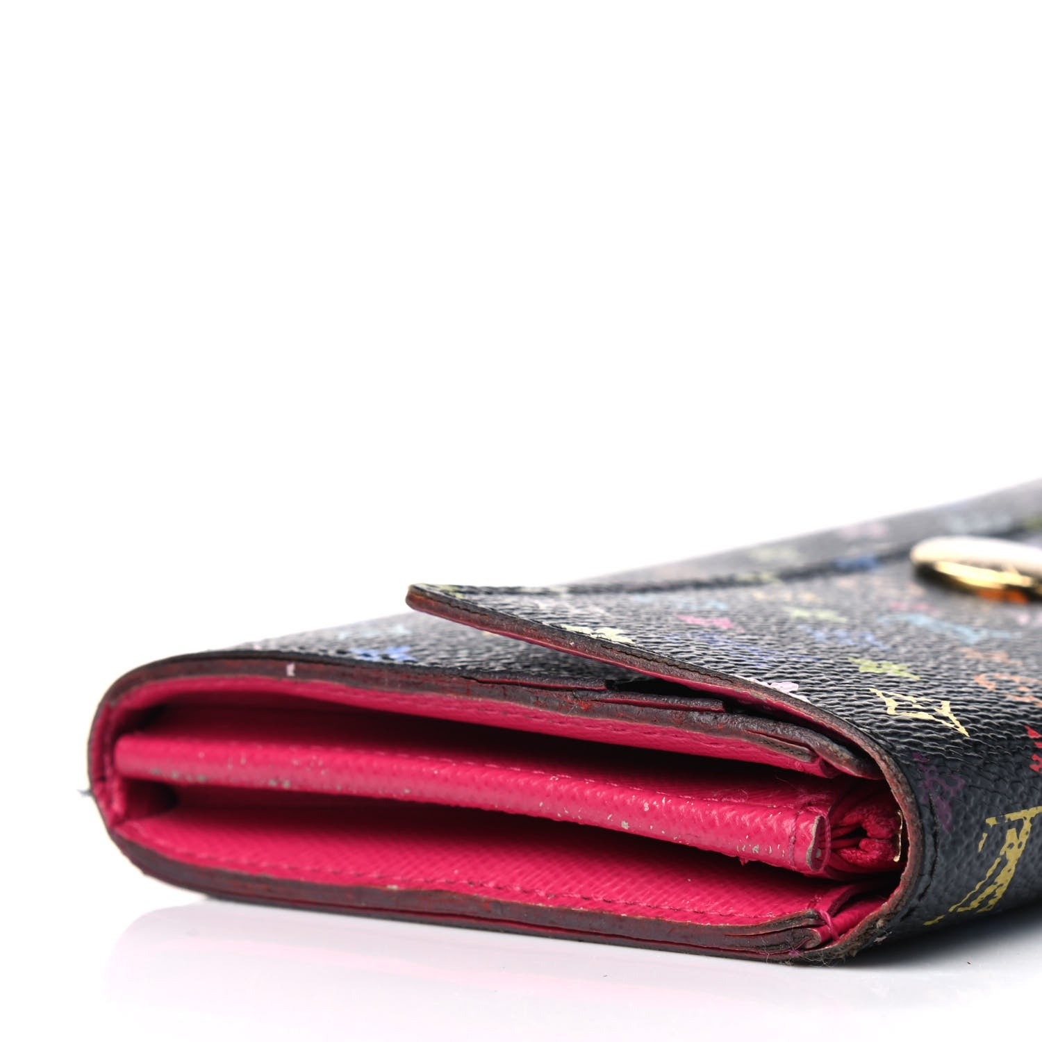 Louis Vuitton Monogram Multicolor Sarah Wallet Black Grenade 11 of 13