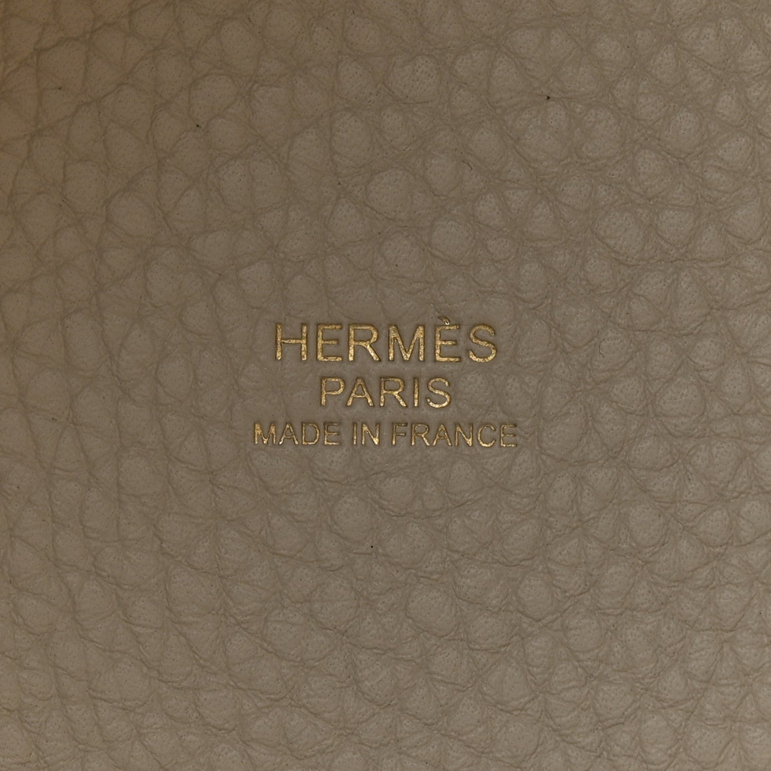 Hermes Taurillon Clemence Picotin Lock 22 MM Beton 6 of 10