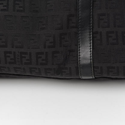 Fendi Zucchino Shoulder Bag Black 13 of 17