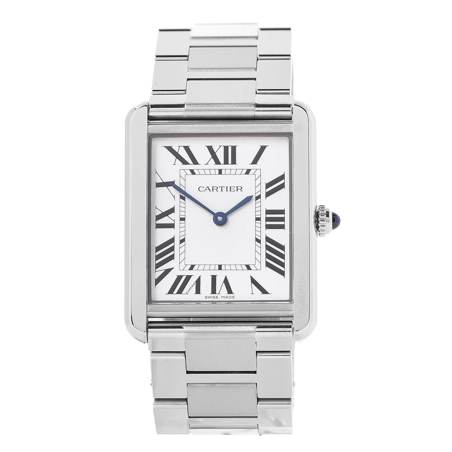 Stainless Steel 27mm Tank Solo Quartz Watch