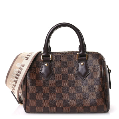 Louis Vuitton Damier Ebene Speedy Bandouliere 20 1 of 11