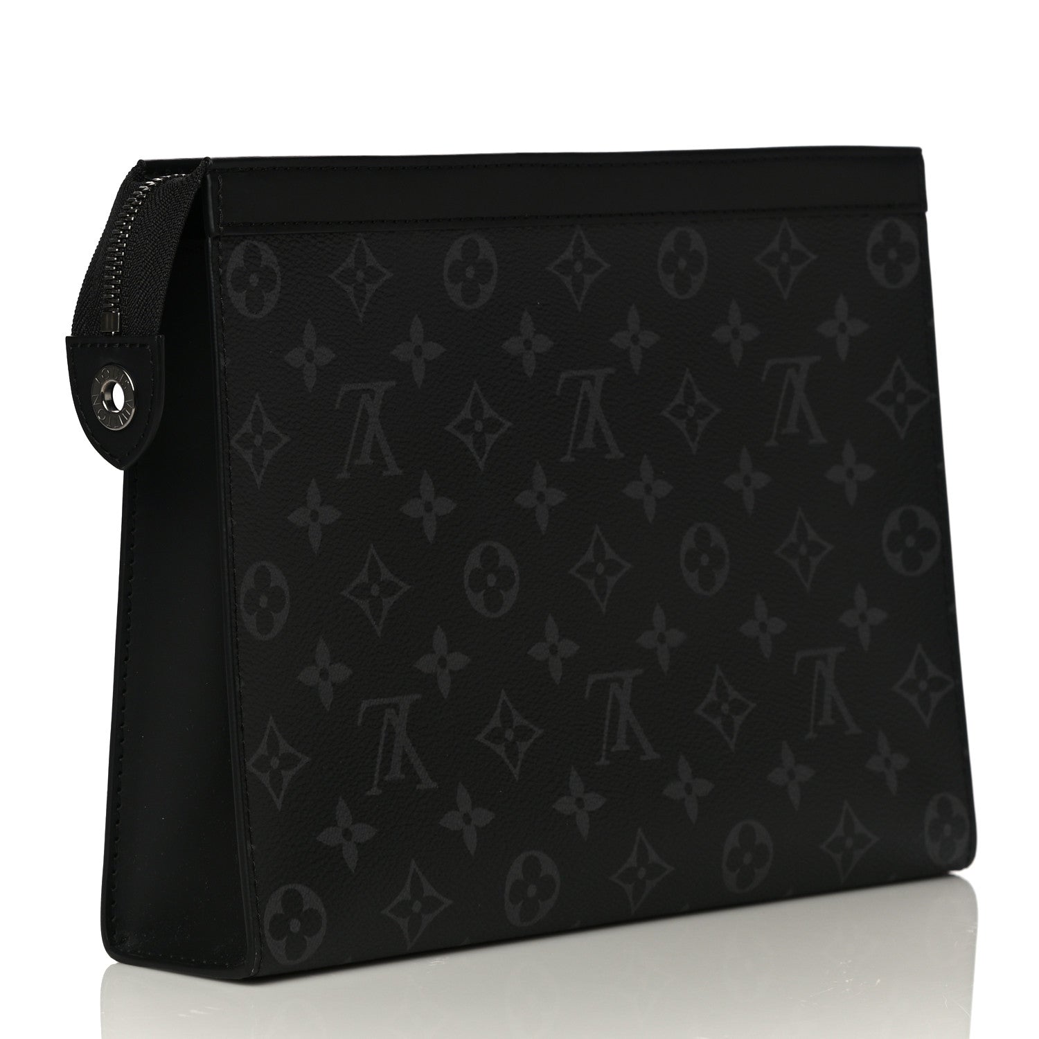 Louis Vuitton Monogram Eclipse Pochette Voyage MM 3 of 10