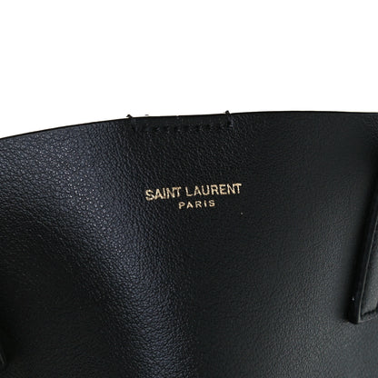 Saint Laurent Calfskin Medium Shopping Tote Black 8 of 11