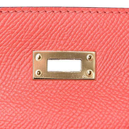 Hermes Epsom Kelly Sellier 25 Rose Jaipur 19 of 38
