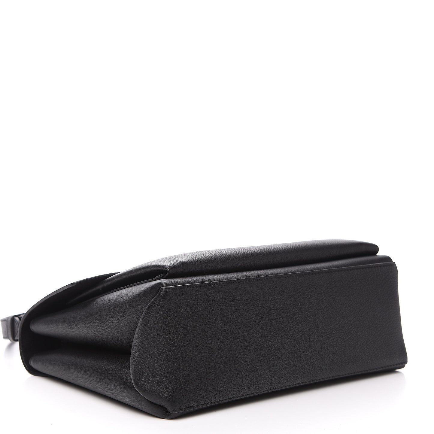Soft Calfskin My Lockme Top Handle Black