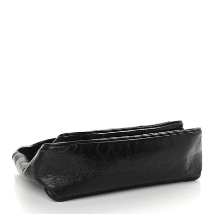 Saint Laurent Crinkled Calfskin Matelasse Monogram Medium Niki Chain Satchel Black 4 of 9
