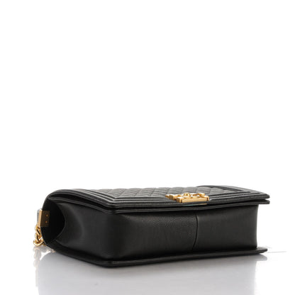 Chanel Caviar Quilted New Medium Boy Flap Black 4 of 7