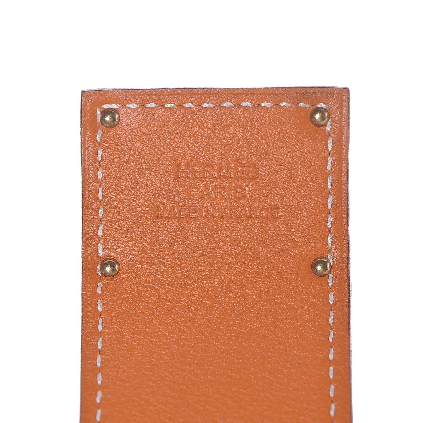 Natural Barenia Kelly Dog Cuff T3 Fauve