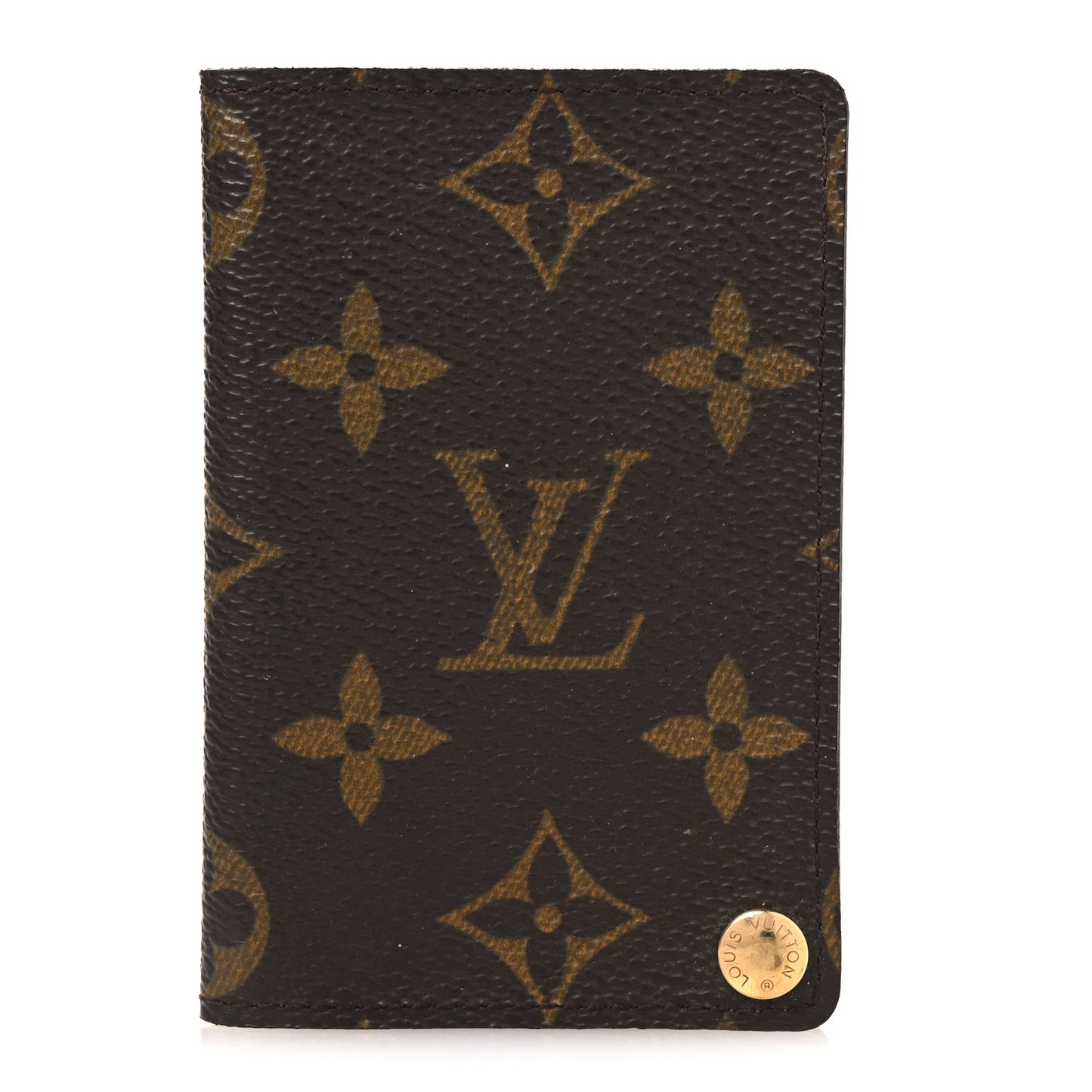 Monogram Credit Card Photo Holder