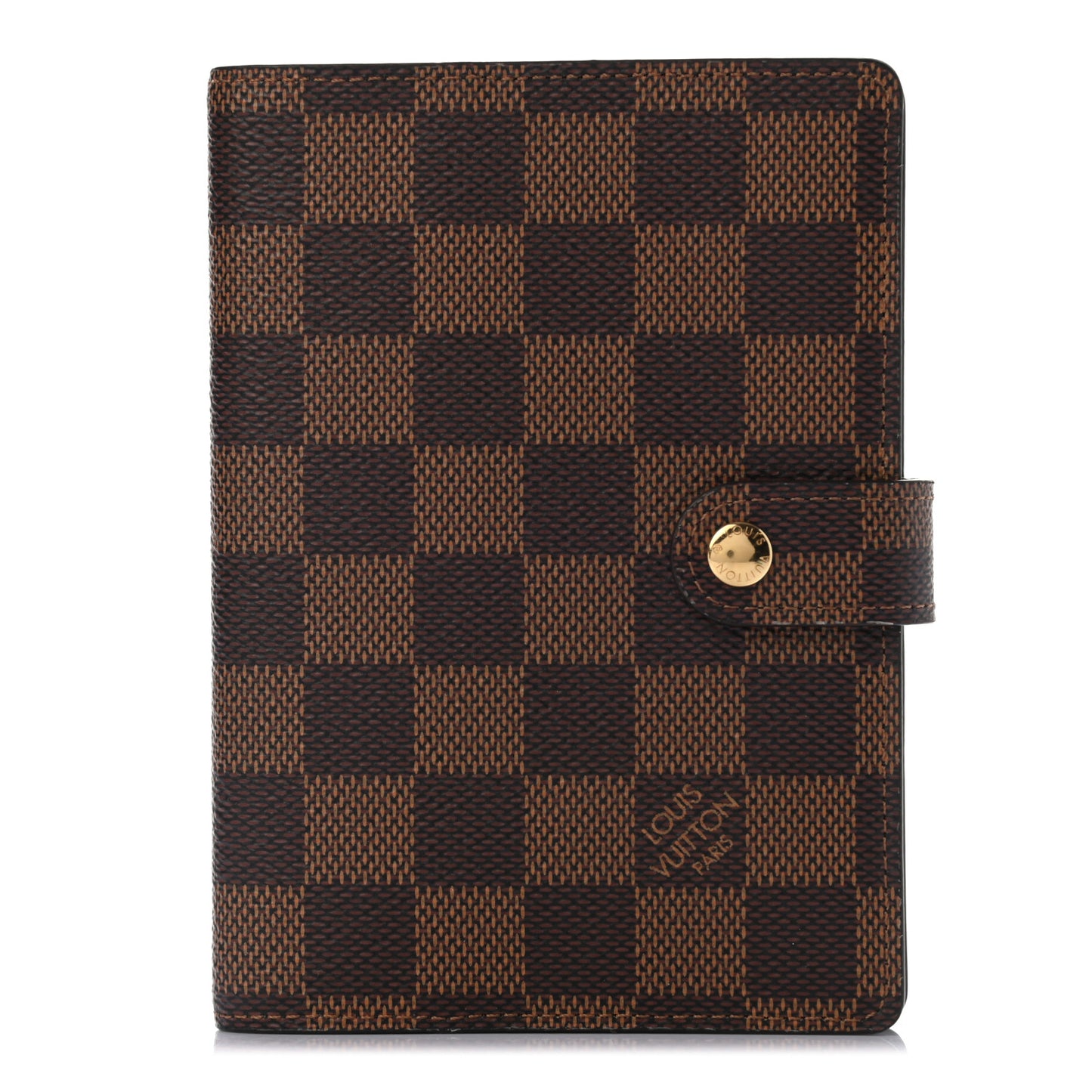 Damier Ebene Small Ring Agenda Cover