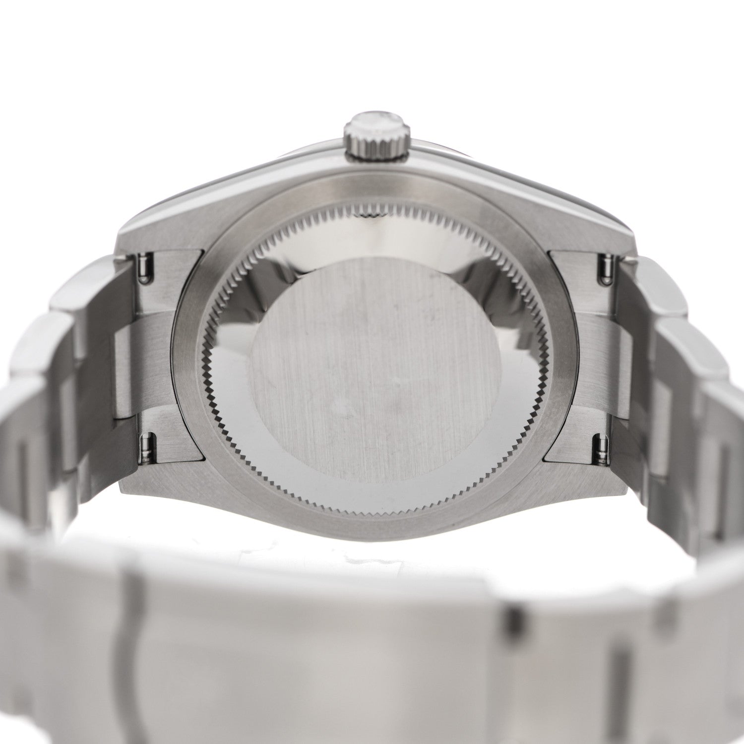 Rolex Stainless Steel 34mm Oyster Perpetual Watch Bright Black 124200 4 of 5