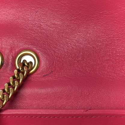 Saint Laurent Calfskin Y Quilted Monogram Small Loulou Chain Satchel Fresh Fuchsia 11 of 15