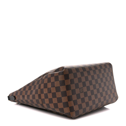 Louis Vuitton Damier Ebene Belmont MM Black 4 of 13