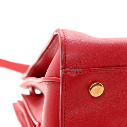 Saint Laurent Calfskin Small Sac De Jour Lipstick Red 13 of 27