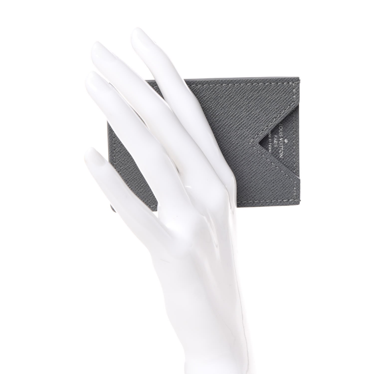 Louis Vuitton Taiga Card Holder Glacier 2 of 6