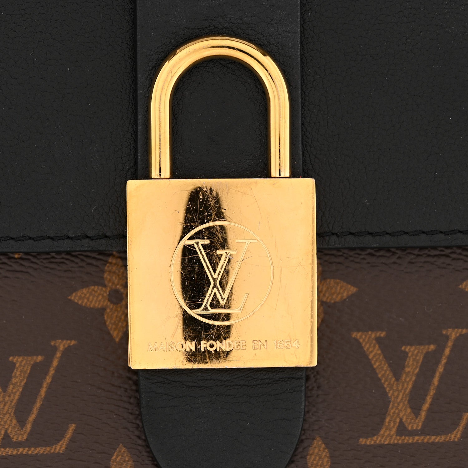 Louis Vuitton Monogram Locky BB Black 11 of 12