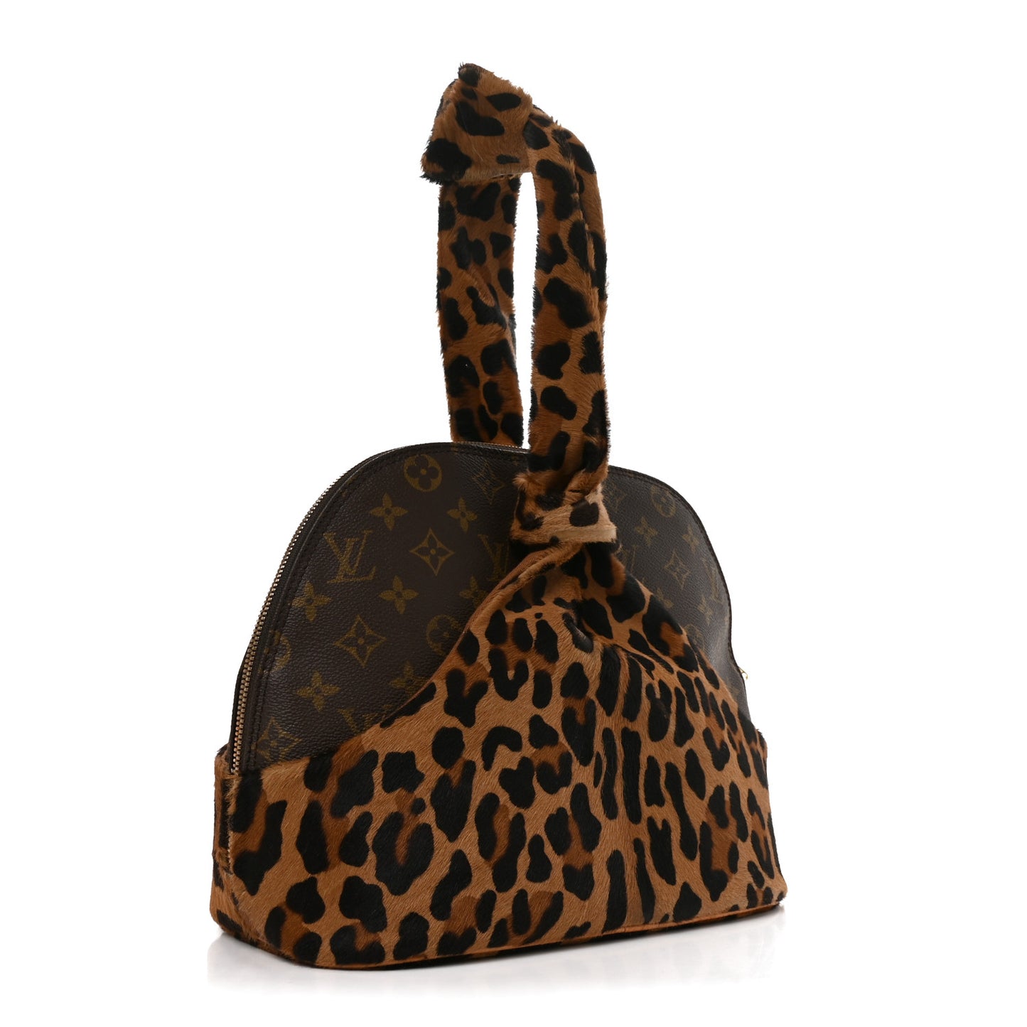 Monogram Azzedine Alaia Leopard Alma