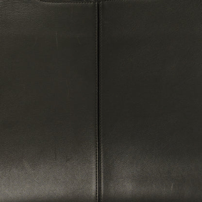 Celine Calfskin Medium Tri-Fold Shoulder Bag Dark Green 7 of 9