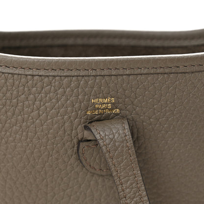 Hermes Taurillon Clemence Evelyne TPM Etain 6 of 10