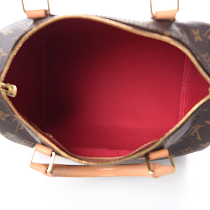 Louis Vuitton Monogram My LV Heritage Speedy Bandouliere 30 Bordeaux Fuchsia 6 of 11