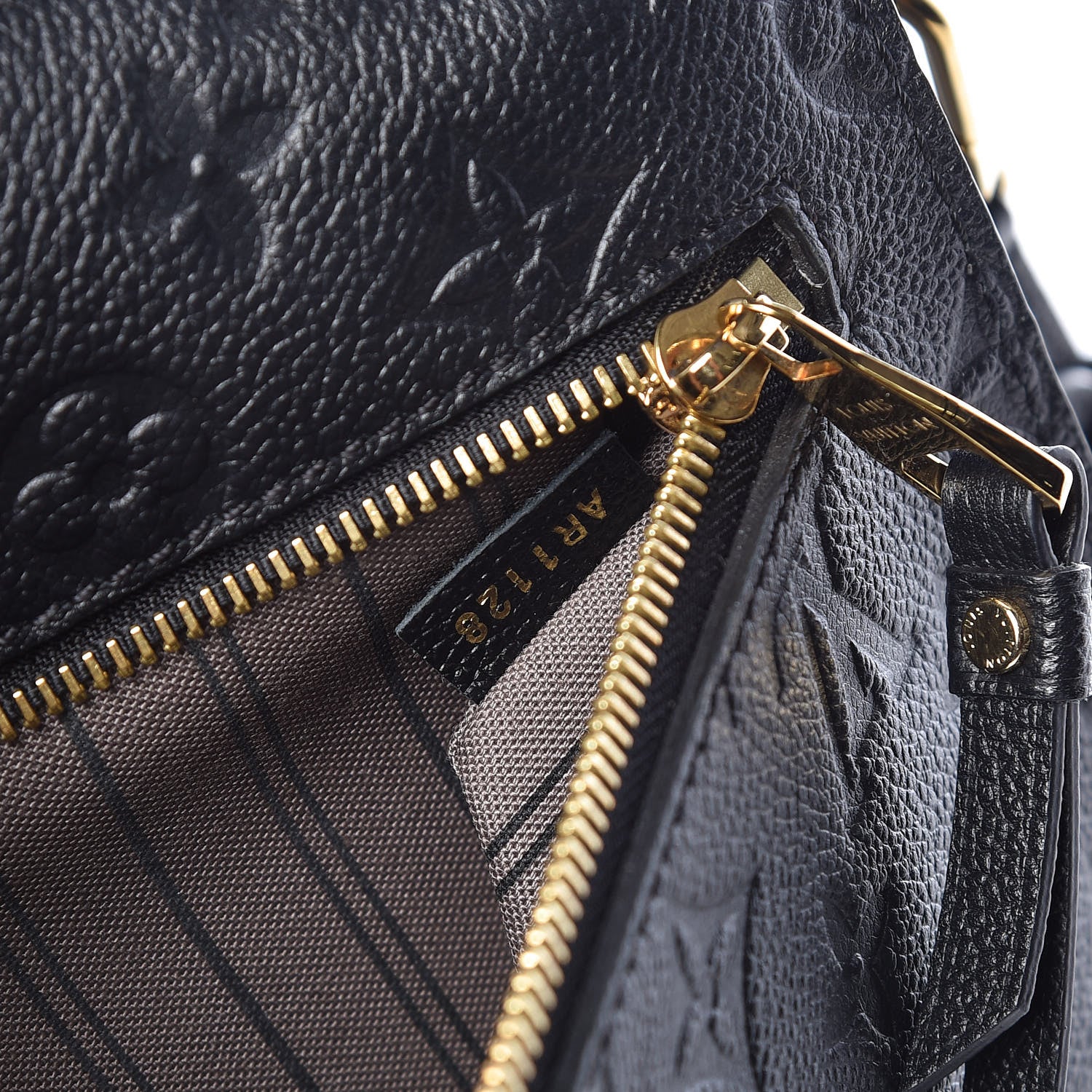 Louis Vuitton Empreinte Pochette Metis Black 7 of 9