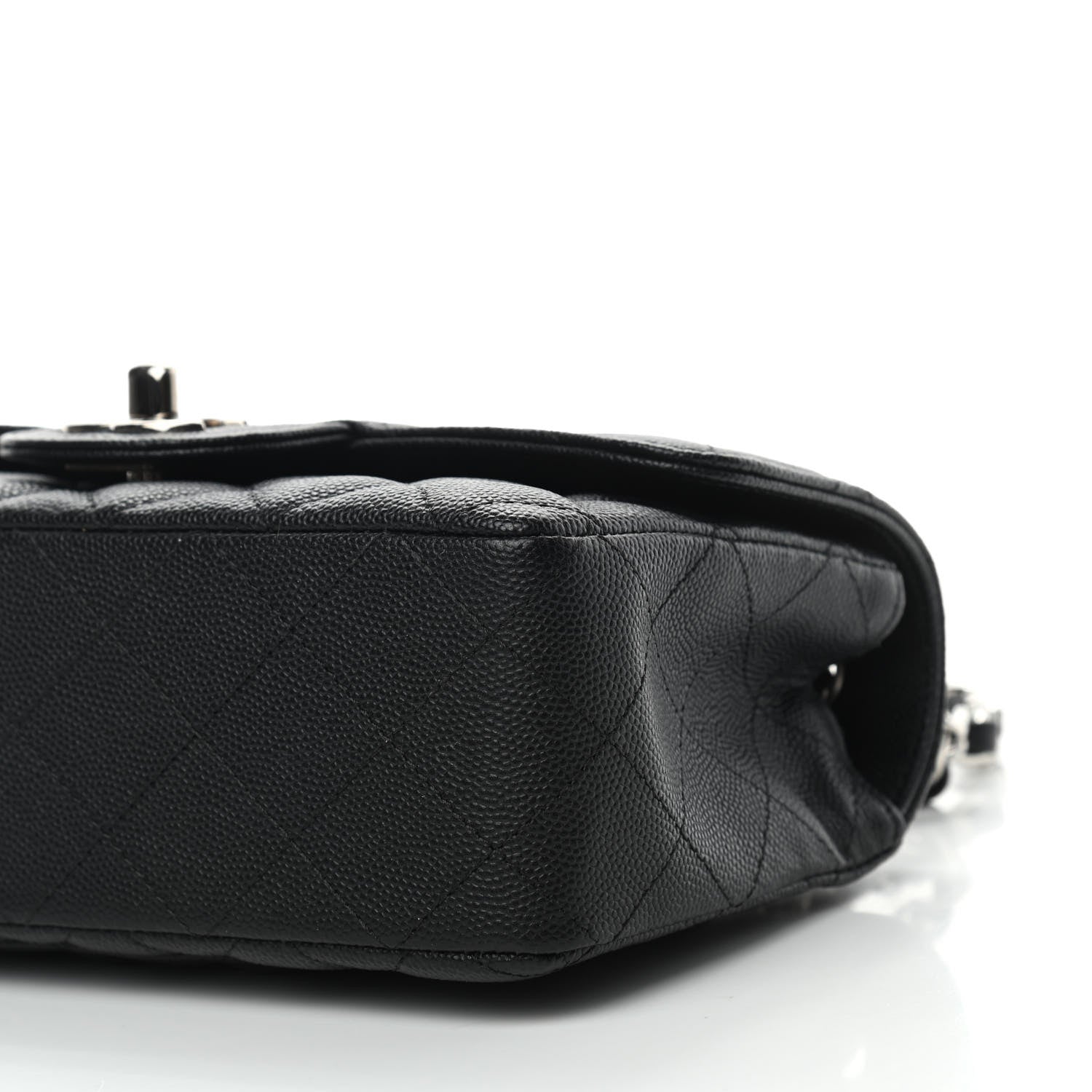 Chanel Caviar Quilted Mini Rectangular Flap Black 10 of 12